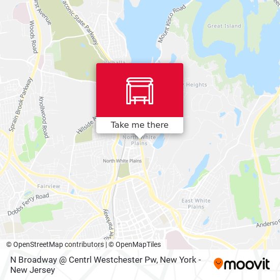 Mapa de N Broadway @ Centrl Westchester Pw