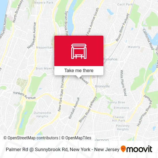 Palmer Rd @ Sunnybrook Rd map