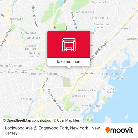 Lockwood Ave @ Edgewood Park map