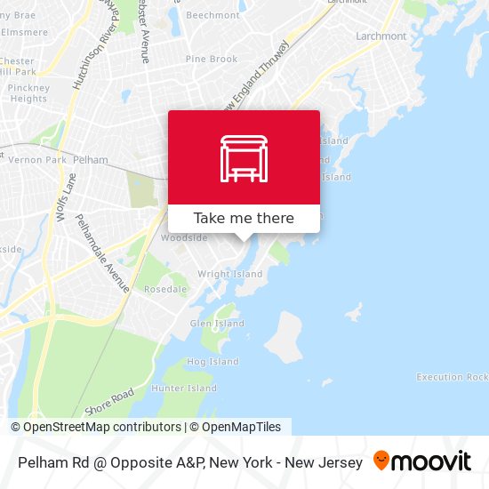 Mapa de Pelham Rd @ Opposite A&P