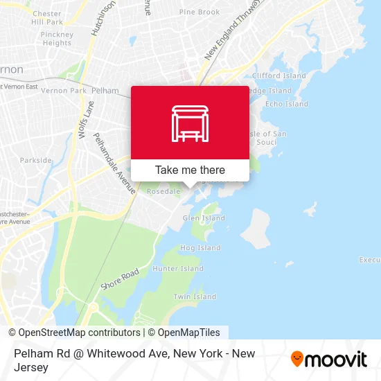 Pelham Rd @ Whitewood Ave map