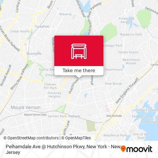 Pelhamdale Ave @ Hutchinson Pkwy map