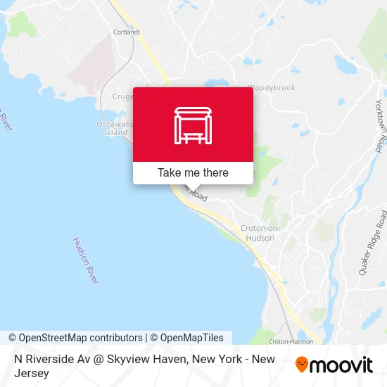 N Riverside Av @ Skyview Haven map