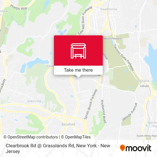 Clearbrook Rd @ Grasslands Rd map