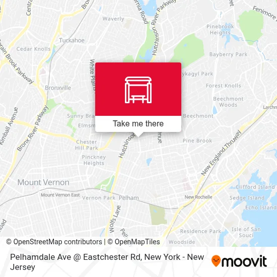 Pelhamdale Ave @ Eastchester Rd map