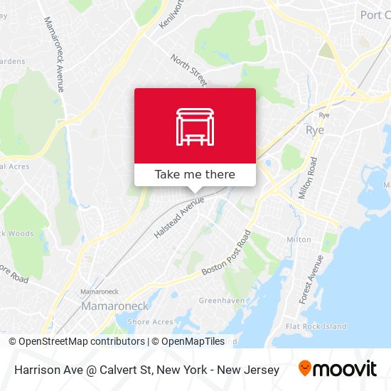 Mapa de Harrison Ave @ Calvert St