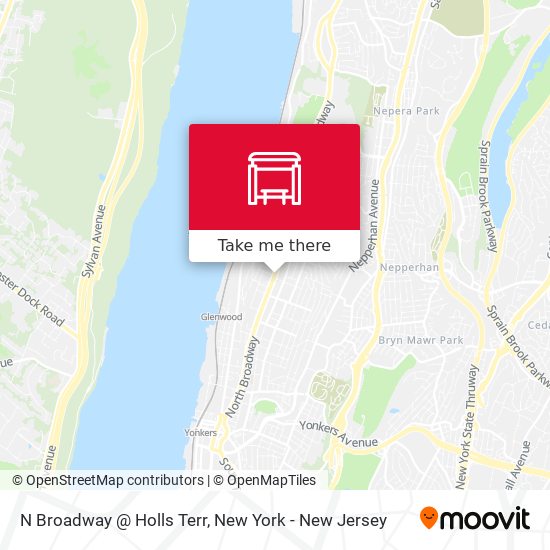 Mapa de N Broadway @ Holls Terr