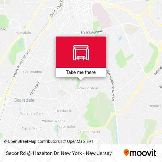 Secor Rd @ Hazelton Dr map