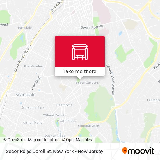 Mapa de Secor Rd @ Corell St