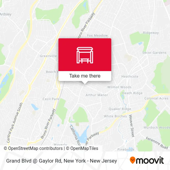 Grand Blvd @ Gaylor Rd map