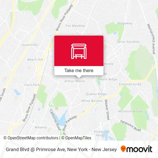 Grand Blvd @ Primrose Ave map