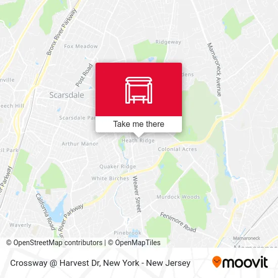 Crossway @ Harvest Dr map