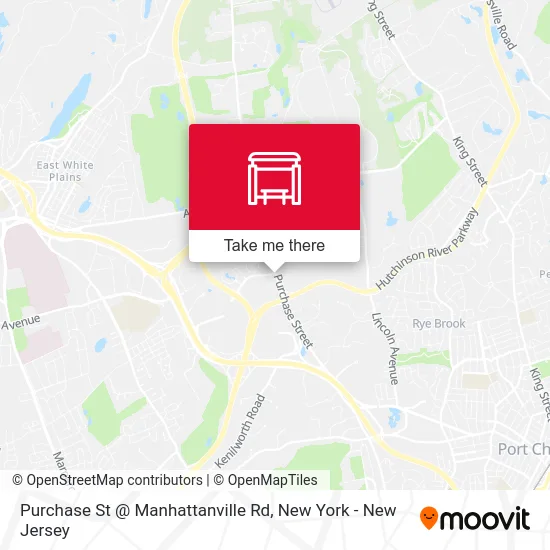 Purchase St @ Manhattanville Rd map