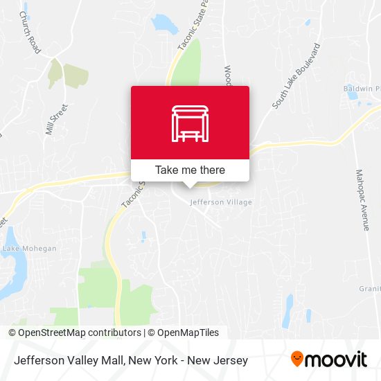 Jefferson Valley Mall map