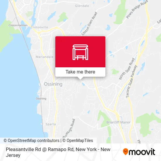 Pleasantville Rd @ Ramapo Rd map