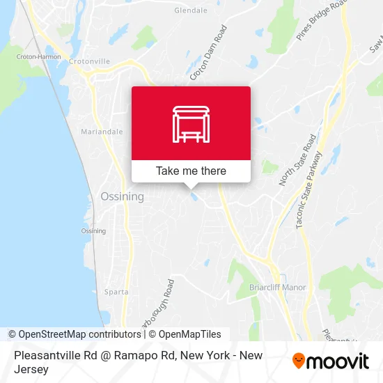 Pleasantville Rd @ Ramapo Rd map