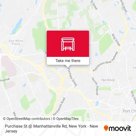 Purchase St @ Manhattanville Rd map