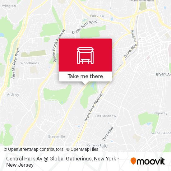 Central Park Av @ Global Gatherings map