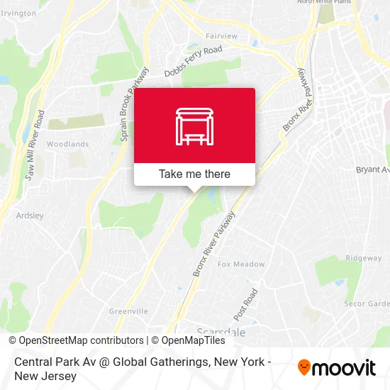 Central Park Av @ Global Gatherings map