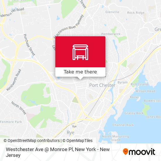 Westchester Ave @ Monroe Pl map