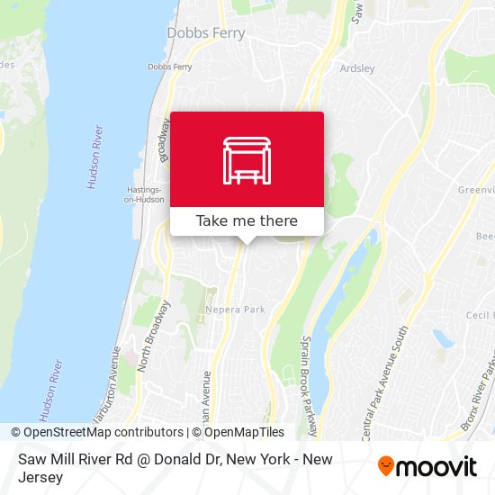 Mapa de Saw Mill River Rd @ Donald Dr