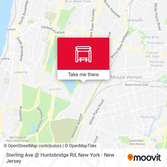 Sterling Ave @ Huntsbridge Rd map