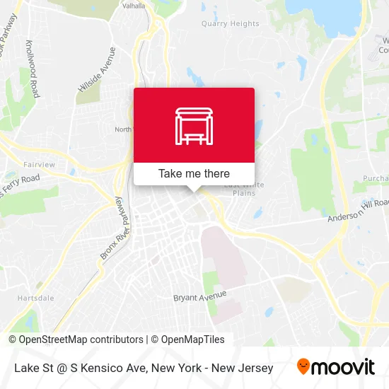 Lake St @ S Kensico Ave map