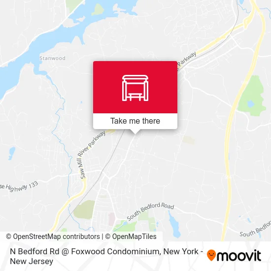 N Bedford Rd @ Foxwood Condominium map