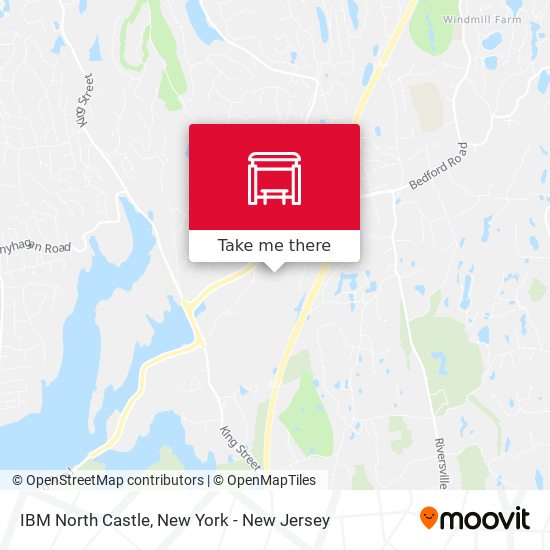 IBM North Castle map