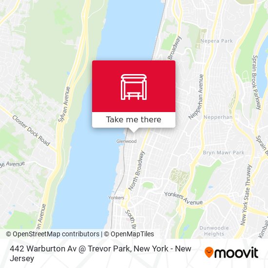 442 Warburton Av @ Trevor Park map