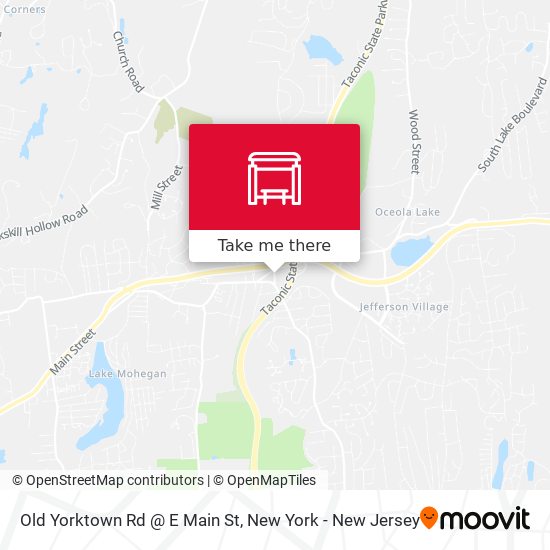 Mapa de Old Yorktown Rd @ E Main St