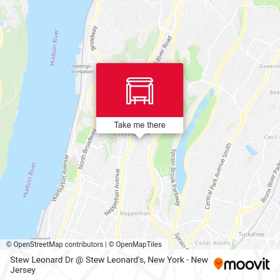 Stew Leonard Dr @ Stew Leonard's map