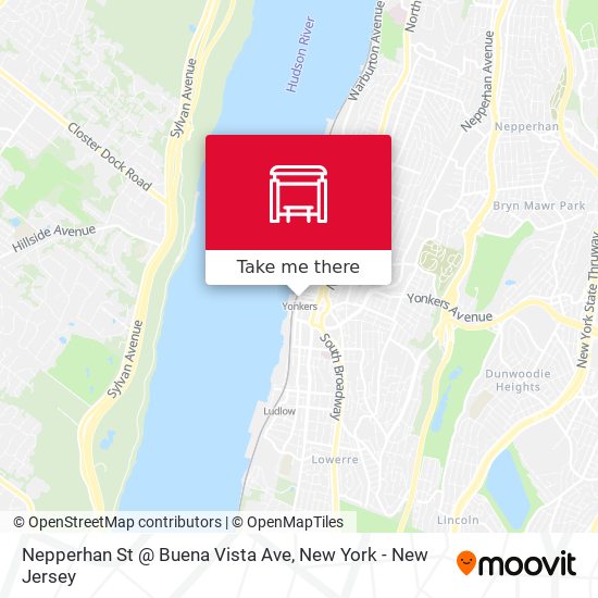Mapa de Nepperhan St @ Buena Vista Ave