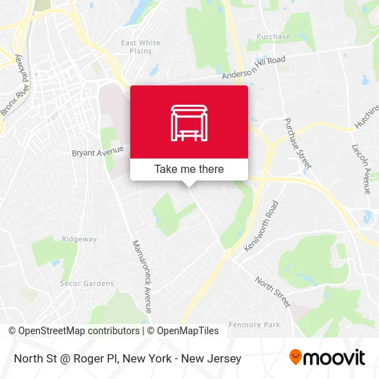 North St @ Roger Pl map