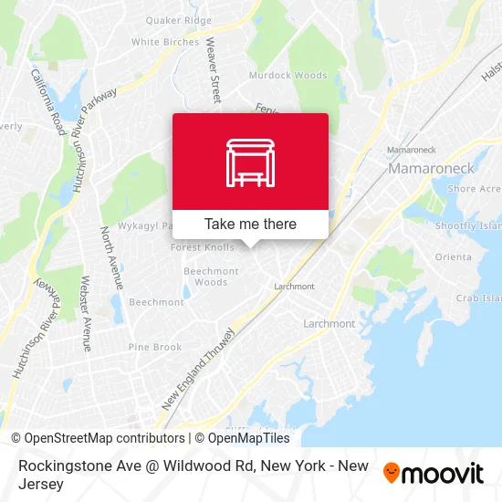Rockingstone Ave @ Wildwood Rd map