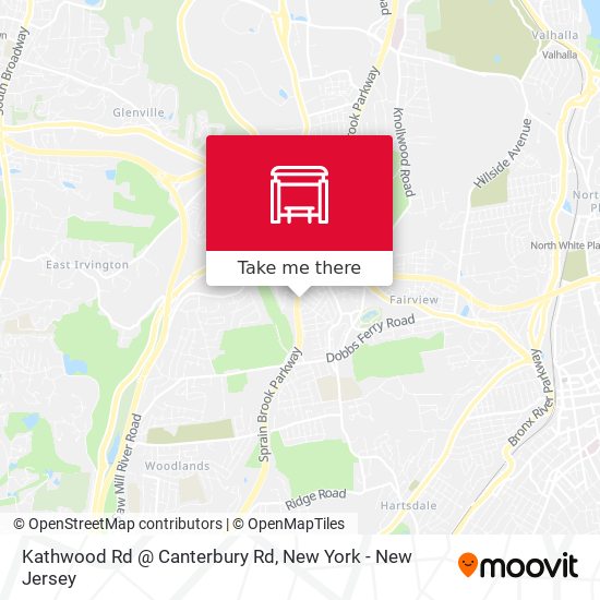 Kathwood Rd @ Canterbury Rd map