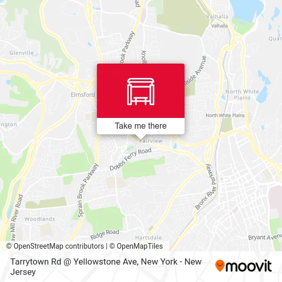 Tarrytown Rd @ Yellowstone Ave map