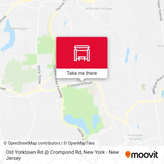 Old Yorktown Rd @ Crompond Rd map