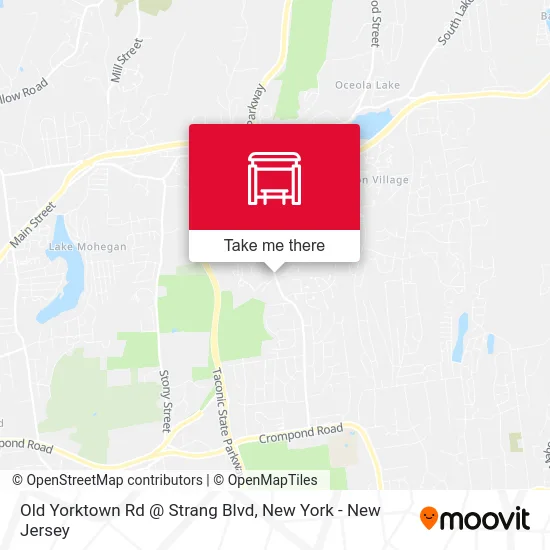 Old Yorktown Rd @ Strang Blvd map