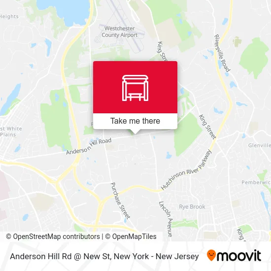 Anderson Hill Rd @ New St map