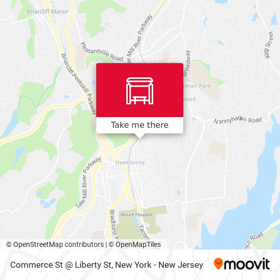 Mapa de Commerce St @ Liberty St