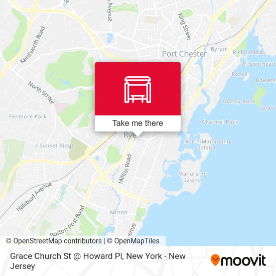 Grace Church St @ Howard Pl map