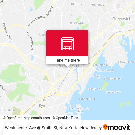 Westchester Ave @ Smith St map