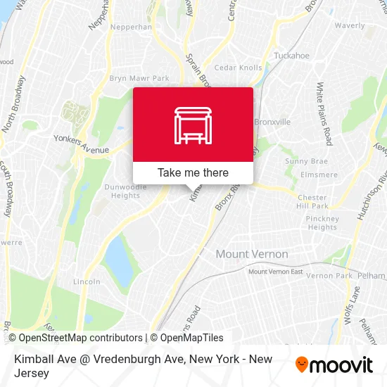 Kimball Ave @ Vredenburgh Ave map