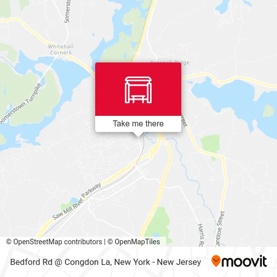 Bedford Rd @ Congdon La map