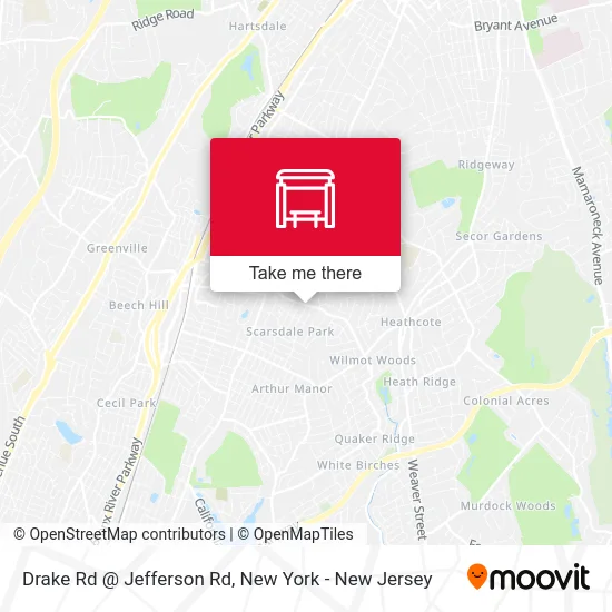 Drake Rd @ Jefferson Rd map