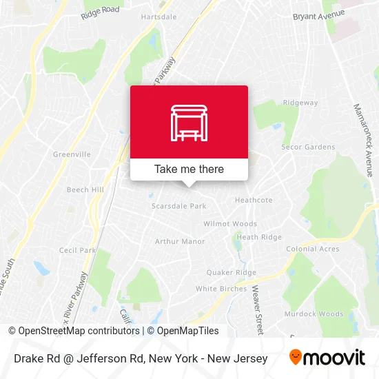 Drake Rd @ Jefferson Rd map