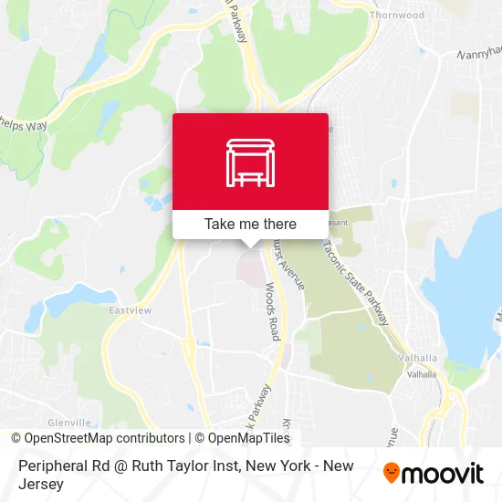 Peripheral Rd @ Ruth Taylor Inst map