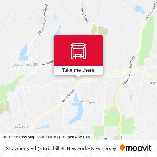 Mapa de Strawberry Rd @ Briarhill St