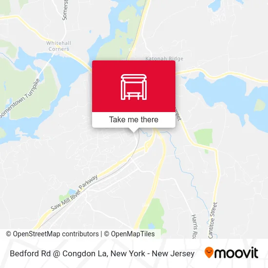 Bedford Rd @ Congdon La map